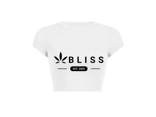 Bliss Merch T-shirt - Est. 2021 - Women's crop (Multiple colors)